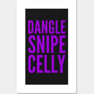 DANGLE SNIPE CELLY Posters and Art